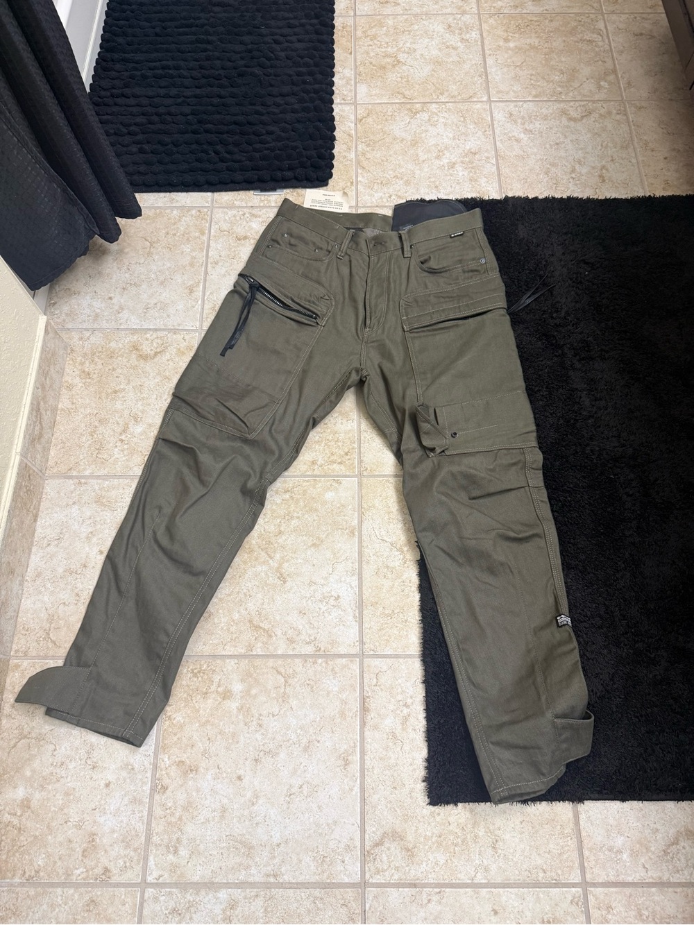 G-Star Olive Green Tactical Cargo Pants